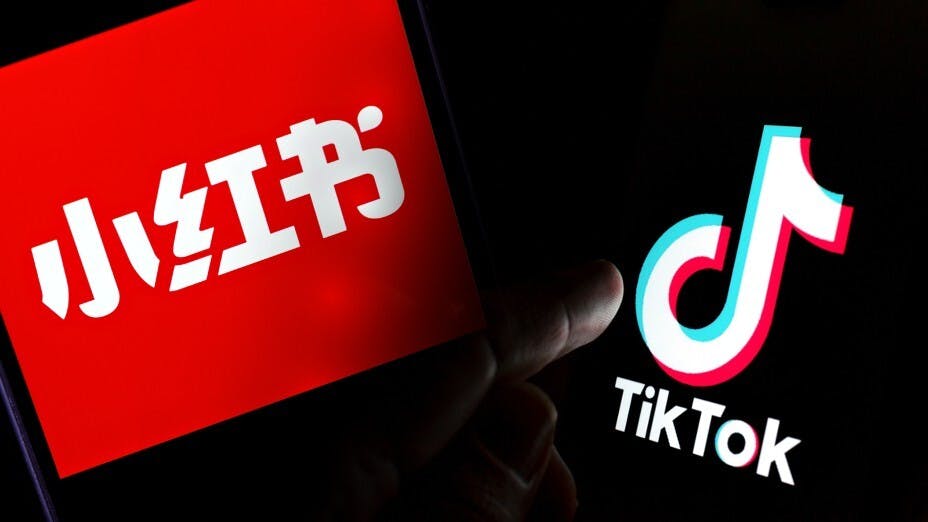 小红书和抖音图片